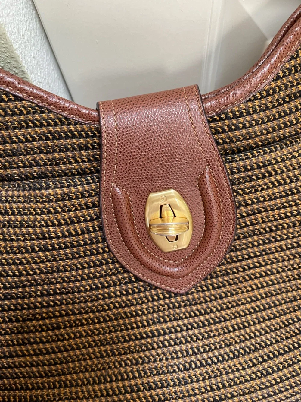 Eric Javits New York woven hobo bag